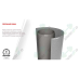Батут  Berg Favorit Regular 330 см Grey + сетка Safety Net Comfort  - фото №3